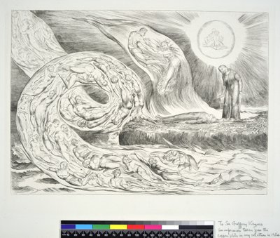 The Circle of the Lustful: Paolo and Francesca Inferno V, illustration to the 